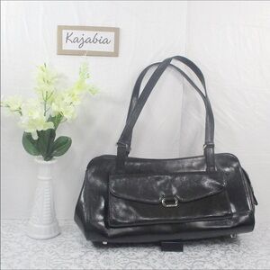 MONSAC Original Black Shoulder Bag
